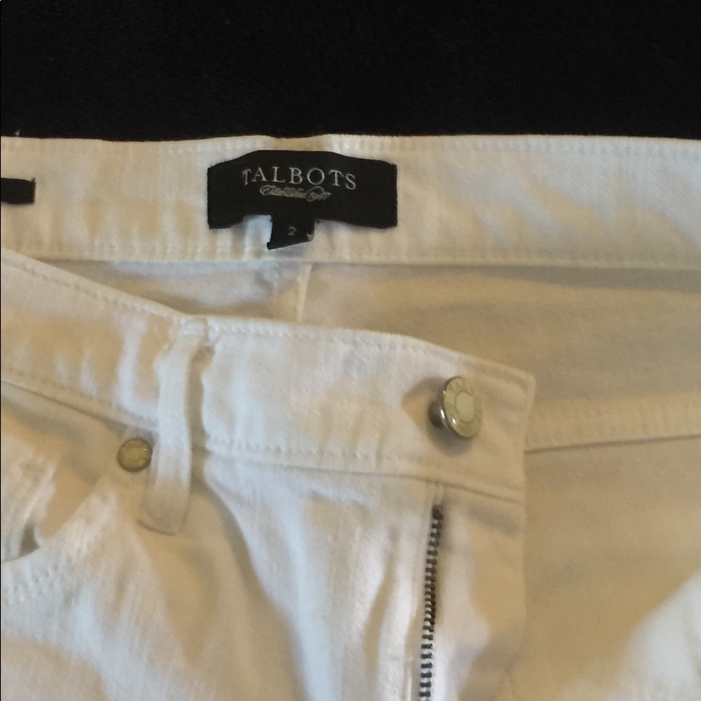 Talbots boot cut size 2